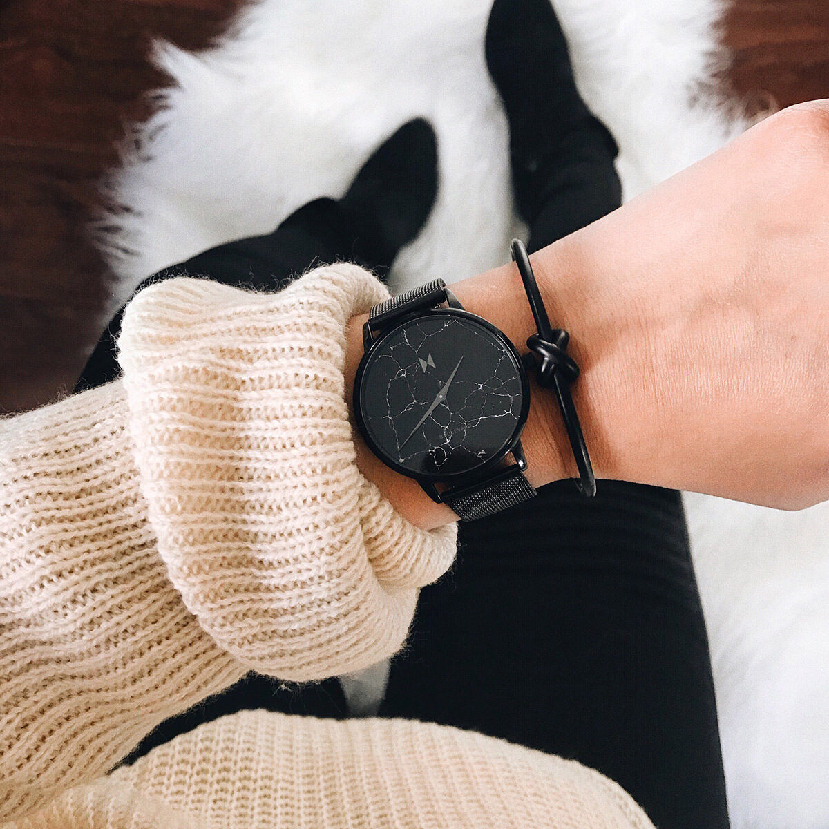 Melrose marble outlet watch