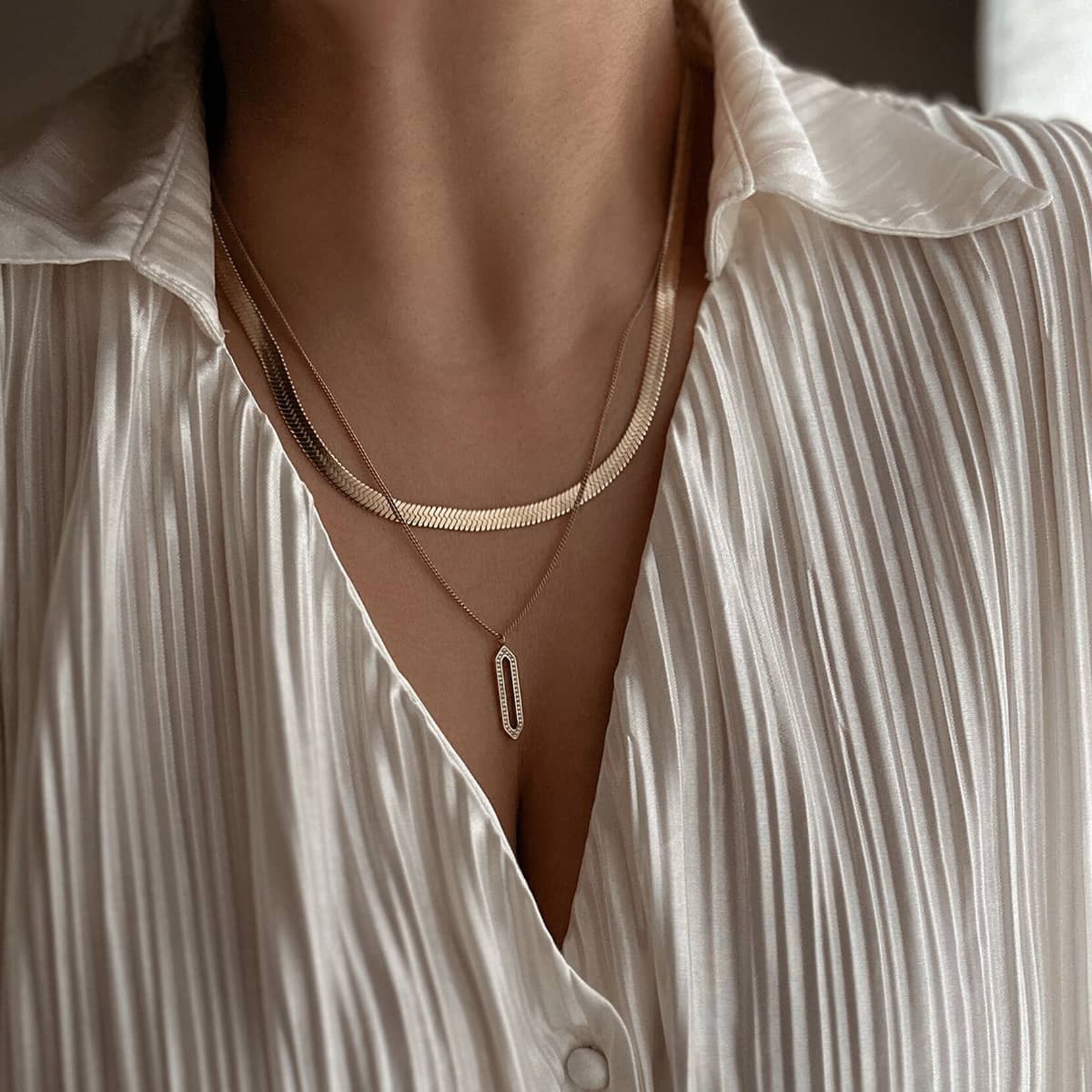 Herringbone Necklace