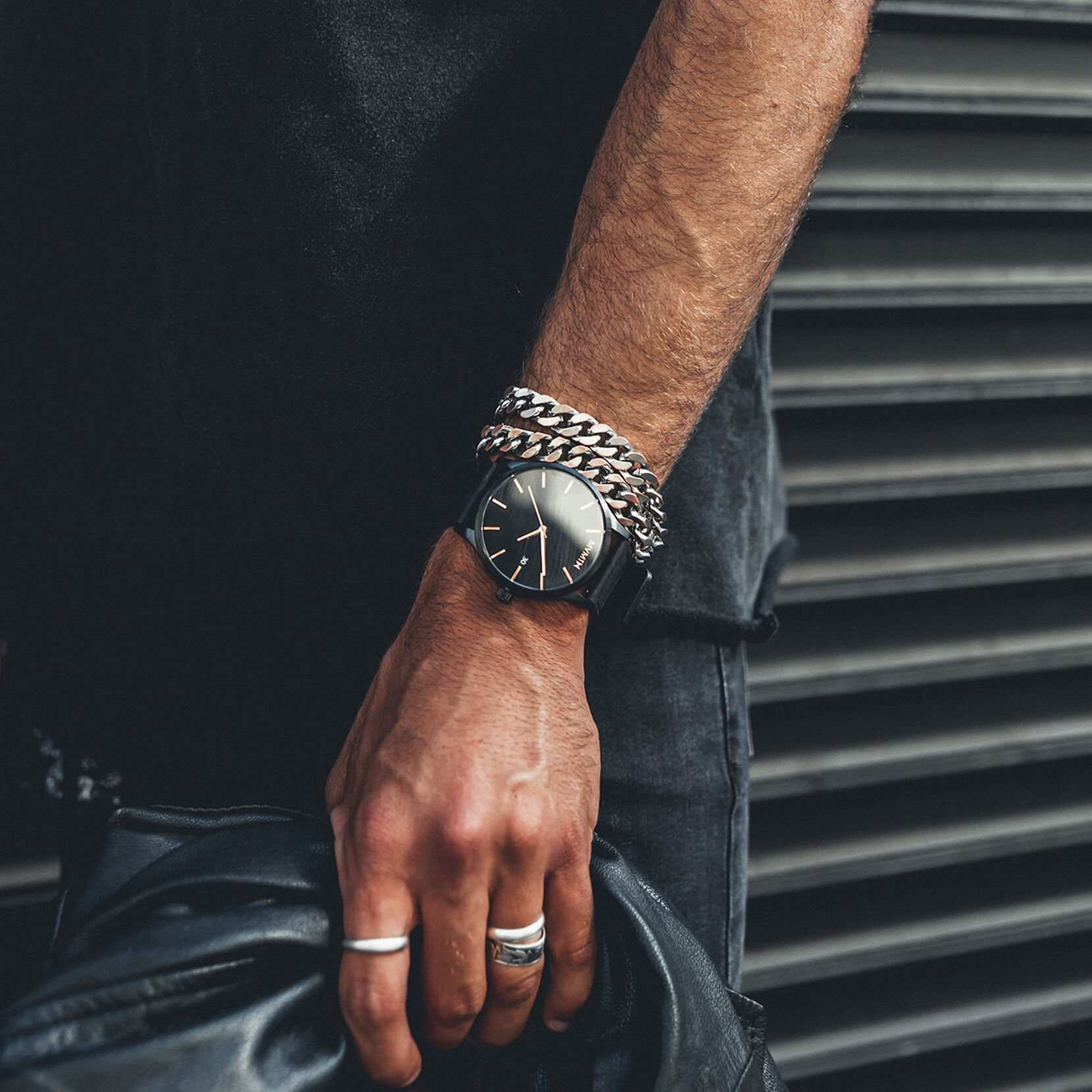 Black Rose Leather