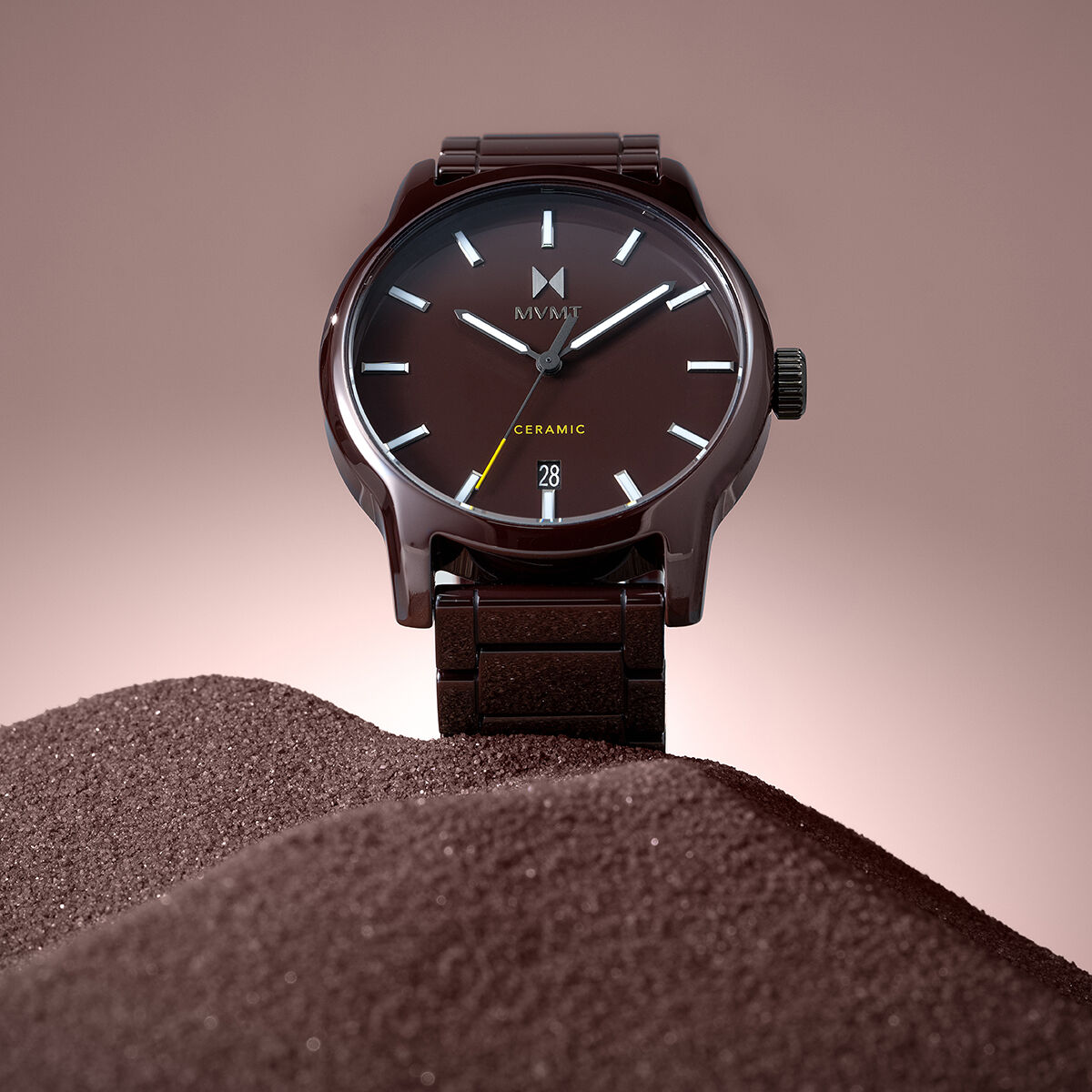 Classic II Ceramic — Napa Red Ceramic Men's Watches | MVMT