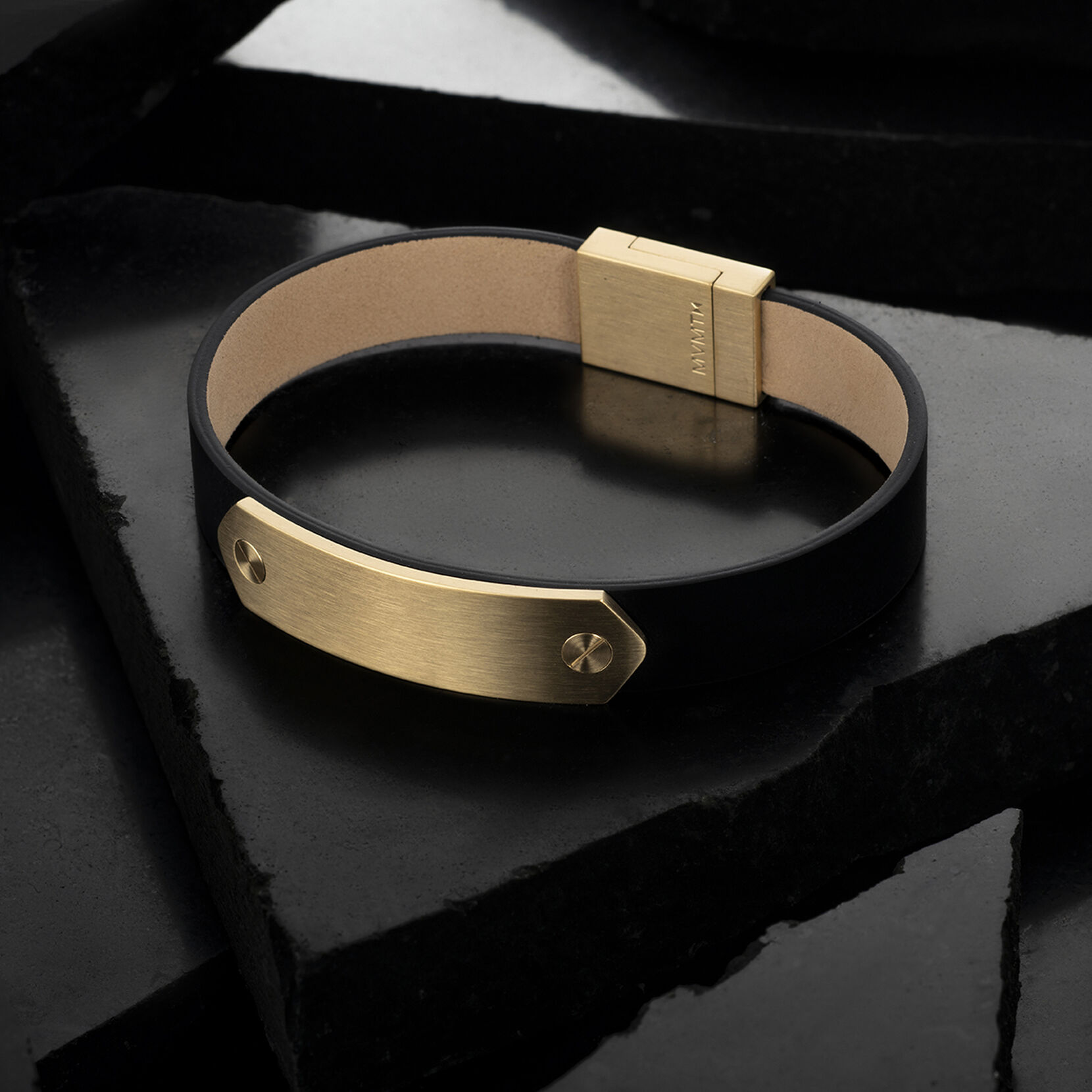 Leather ID Bracelet