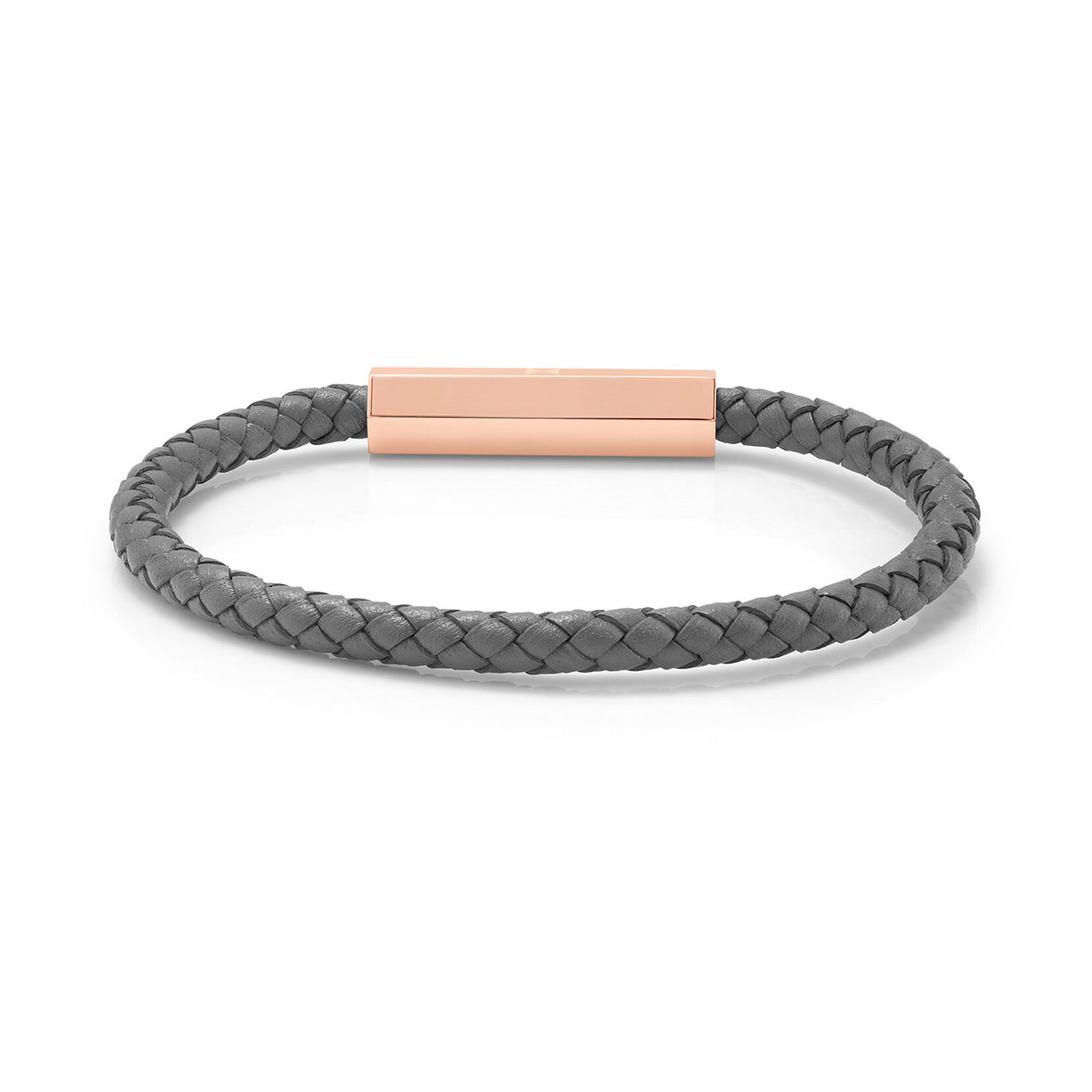 Leather Braid Men's Bracelet