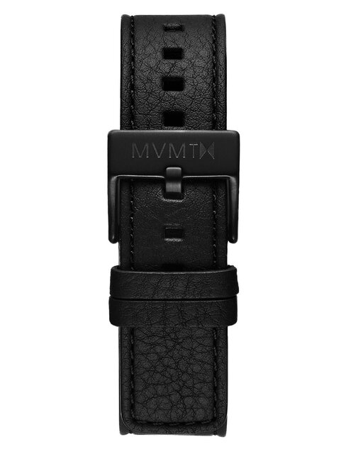 Chrono - 20mm Black Leather