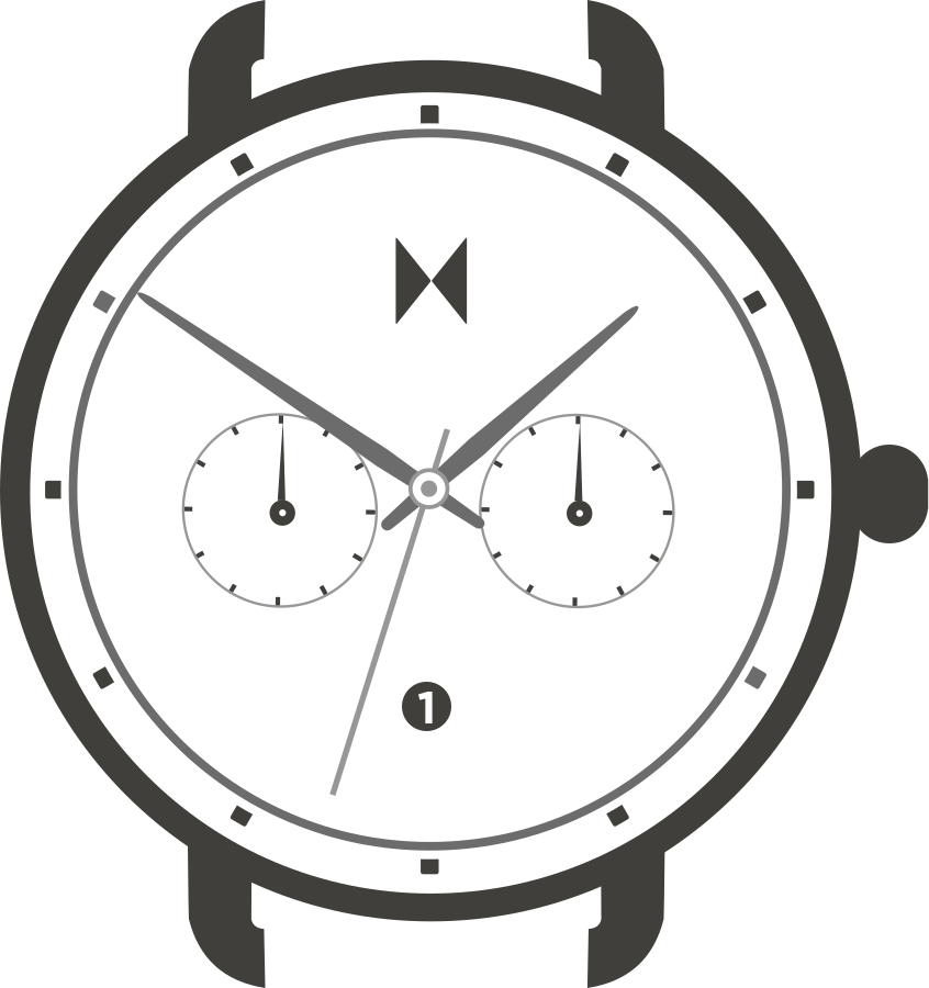 Blacktop watch illustration