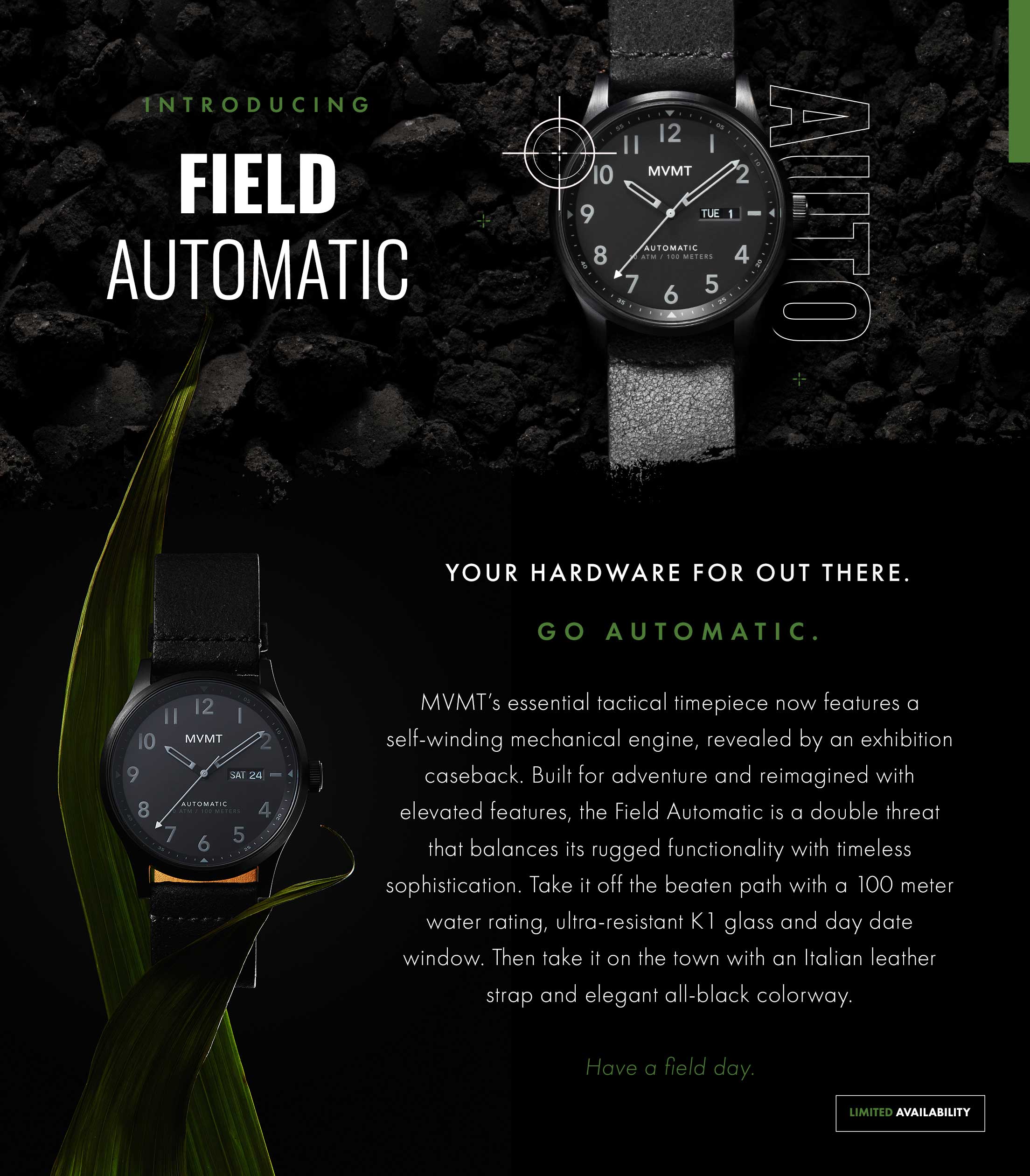 Introducing the Field Automatic