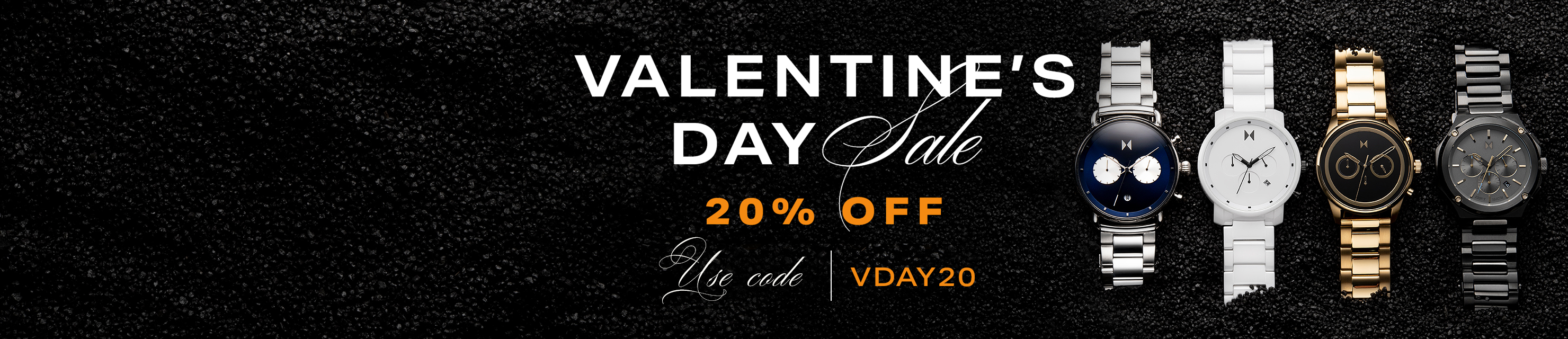 Valentine's Day Sale: Use Code: VDAY20